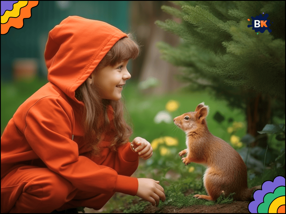 Goofy Squirrel Observation Activity for Kids Goofy Squirrel Observation Activity for Kids