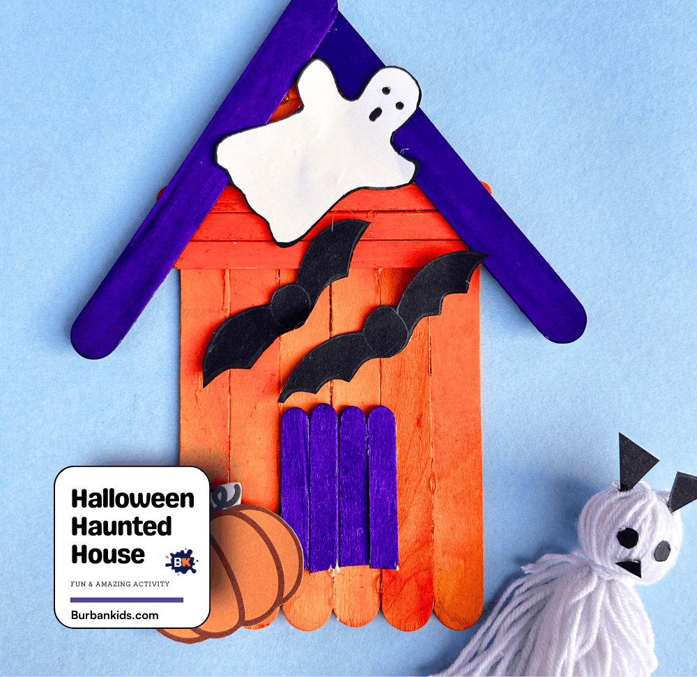 Halloween Haunted House Activity