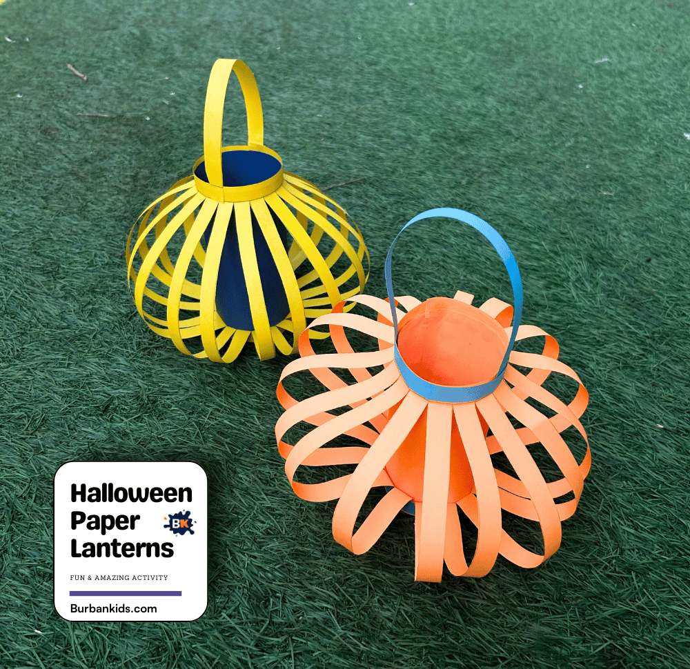 Halloween Paper Lanterns Activity