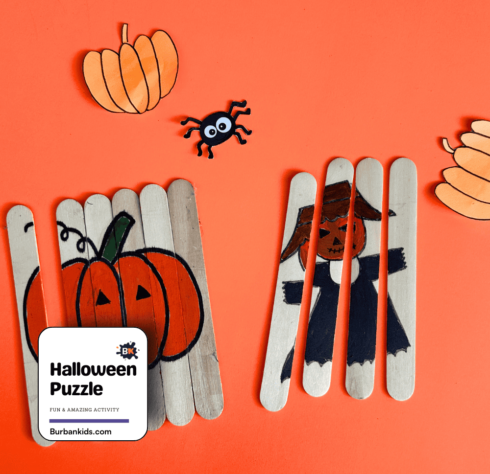 Halloween Puzzle Activity