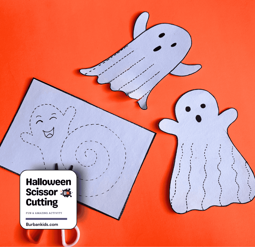 Halloween Scissor Cutting Activity