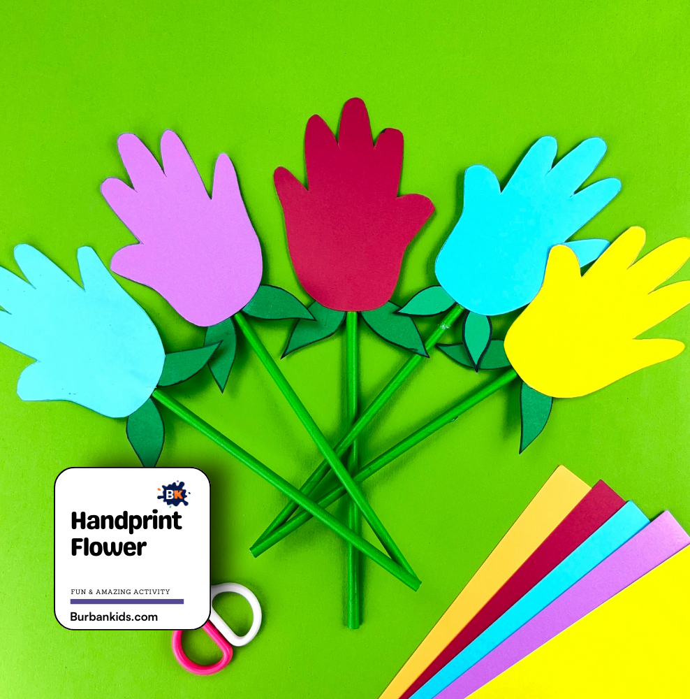 Handprint Flower Handprint Flower