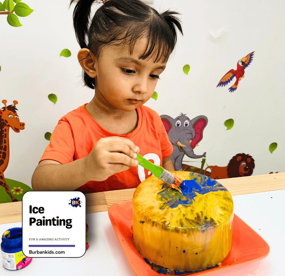 Ice Painting Activity