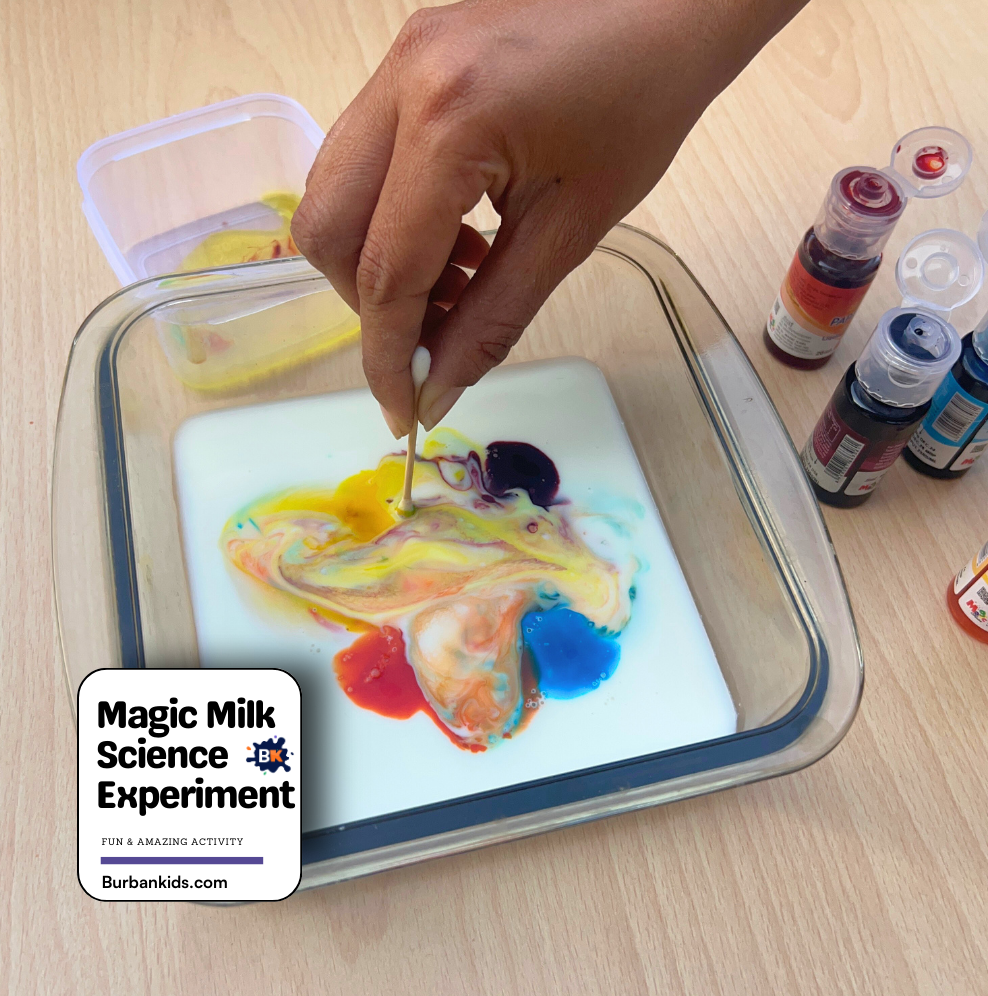 Magic Milk Science Experiment Magic Milk Science Experiment