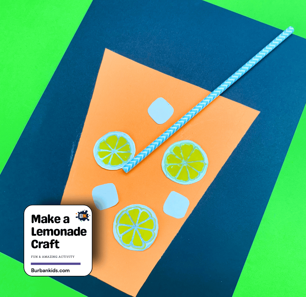 Make a Lemonade Craft Activity