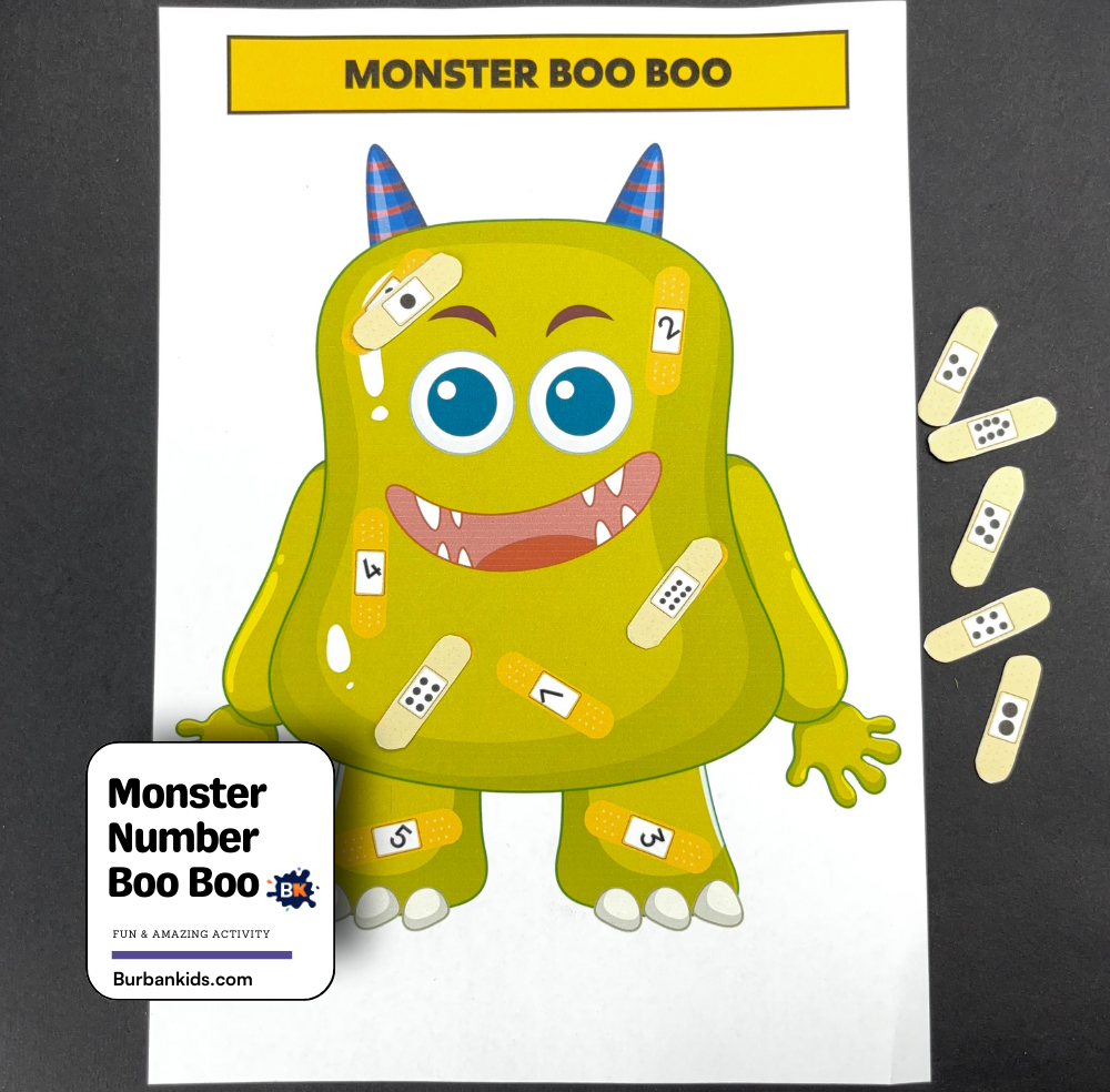 Monster Number Boo Boo Monster Number Boo Boo