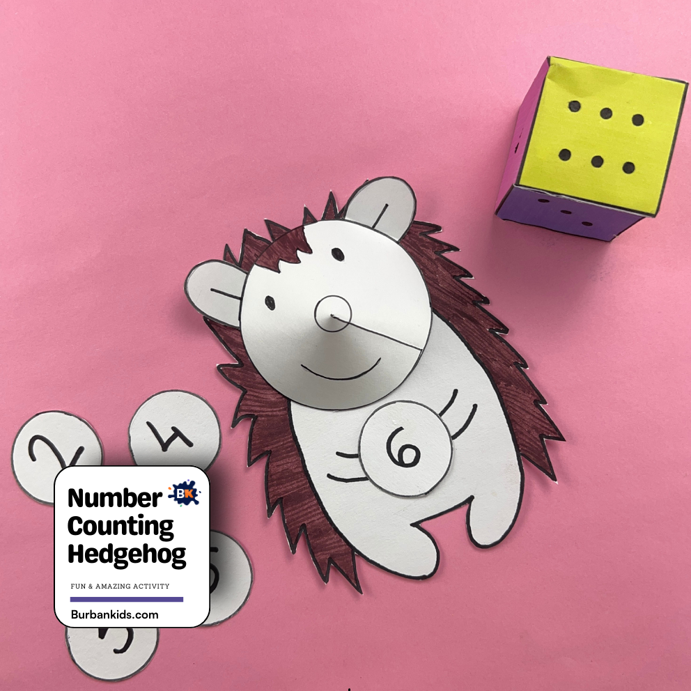 Number Counting Hedgehog Number Counting Hedgehog