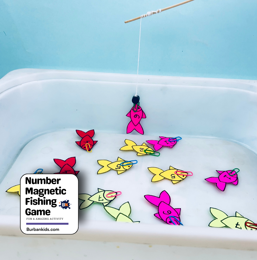 Number Magnetic Fishing Game Number Magnetic Fishing Game