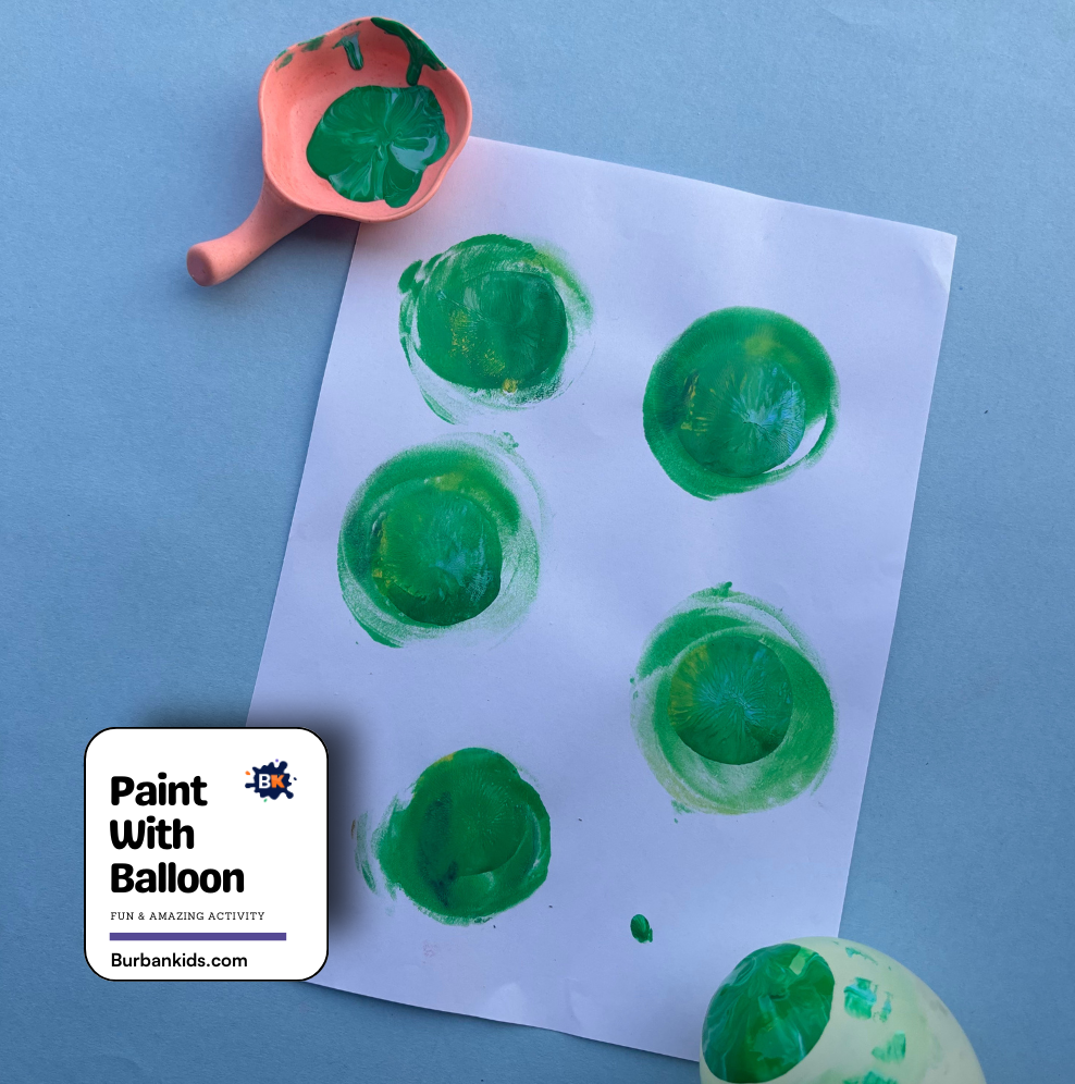 Paint with Balloon Paint with Balloon