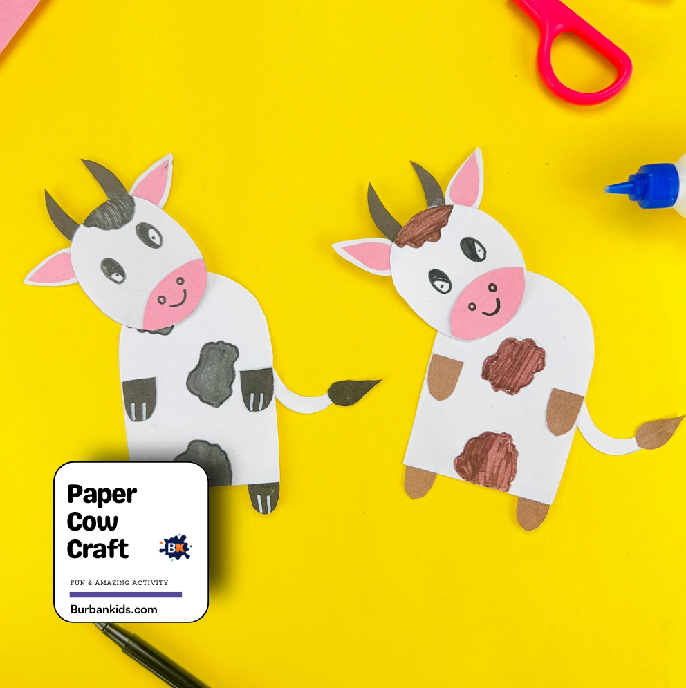 Paper Cow Craft Paper Cow Craft