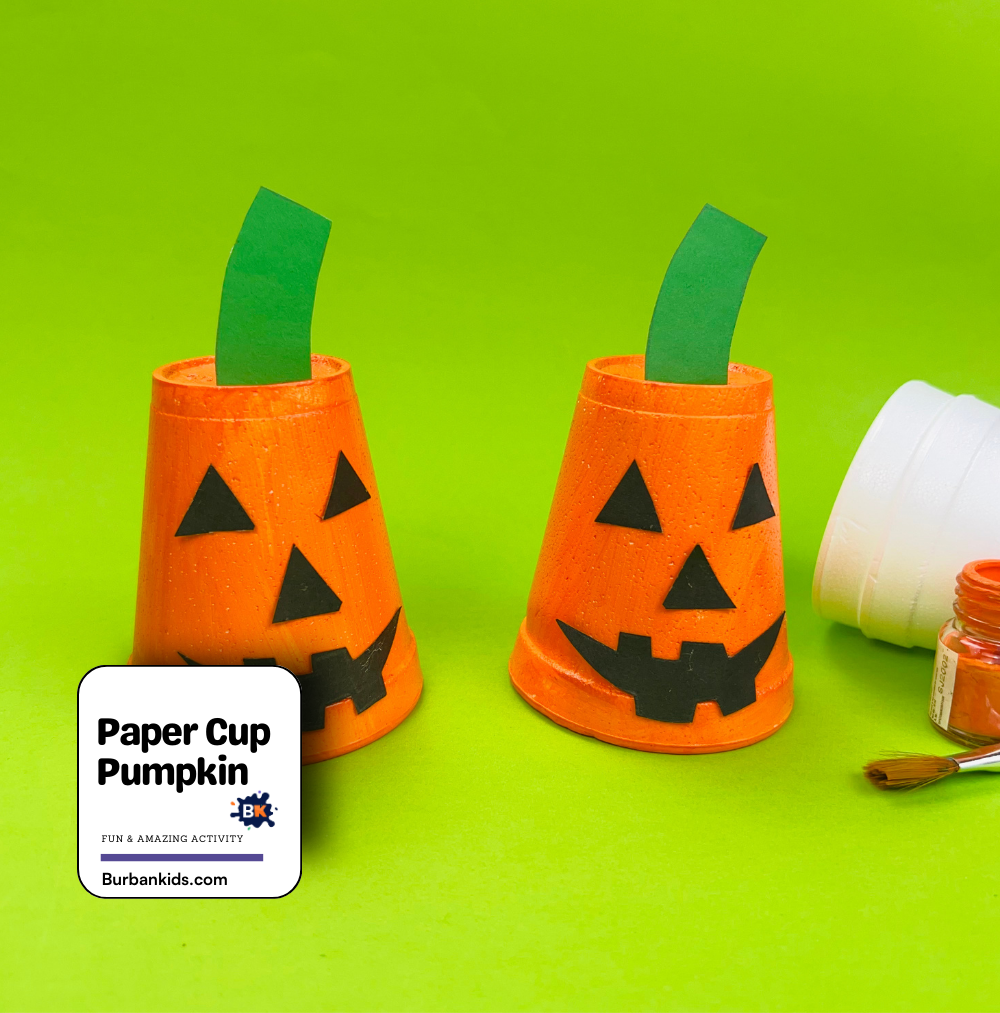 Paper Cup Pumpkin Paper Cup Pumpkin