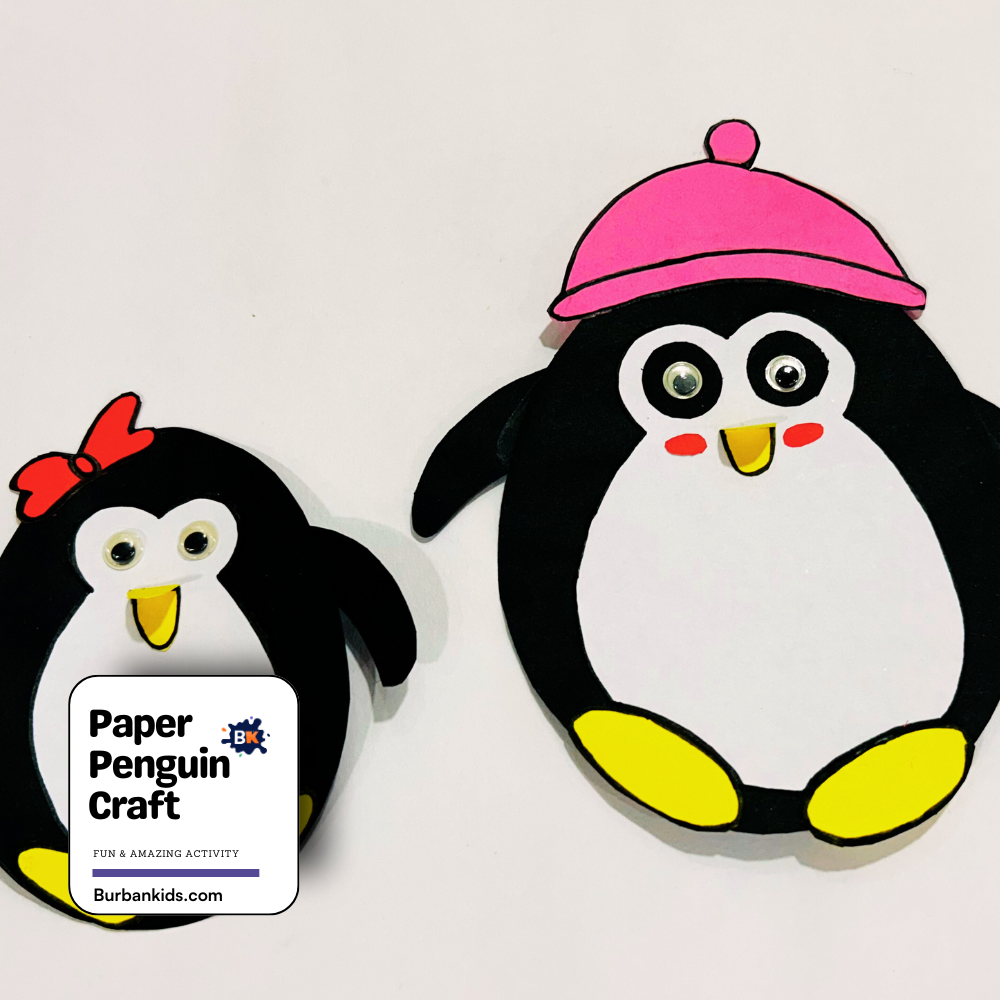 Paper Penguin Craft Paper Penguin Craft