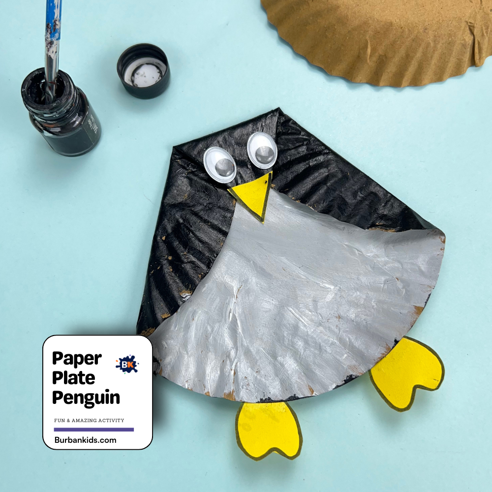 Paper Plate Penguin Paper Plate Penguin