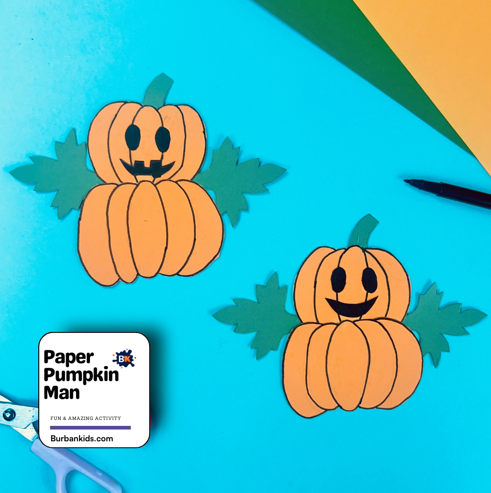 Paper Pumpkin Man Paper Pumpkin Man