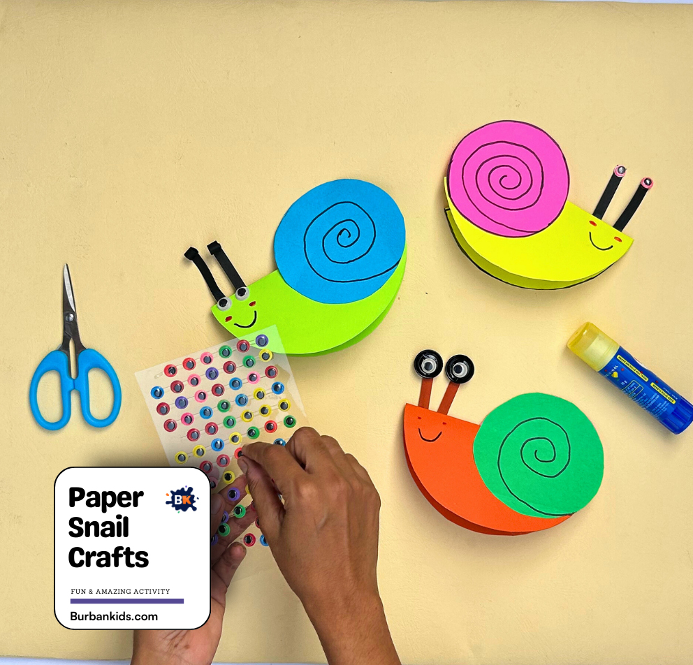 Paper Snail Crafts Paper Snail Crafts
