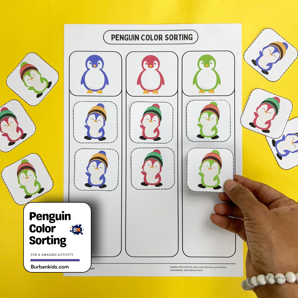Penguin Color Sorting Penguin Color Sorting