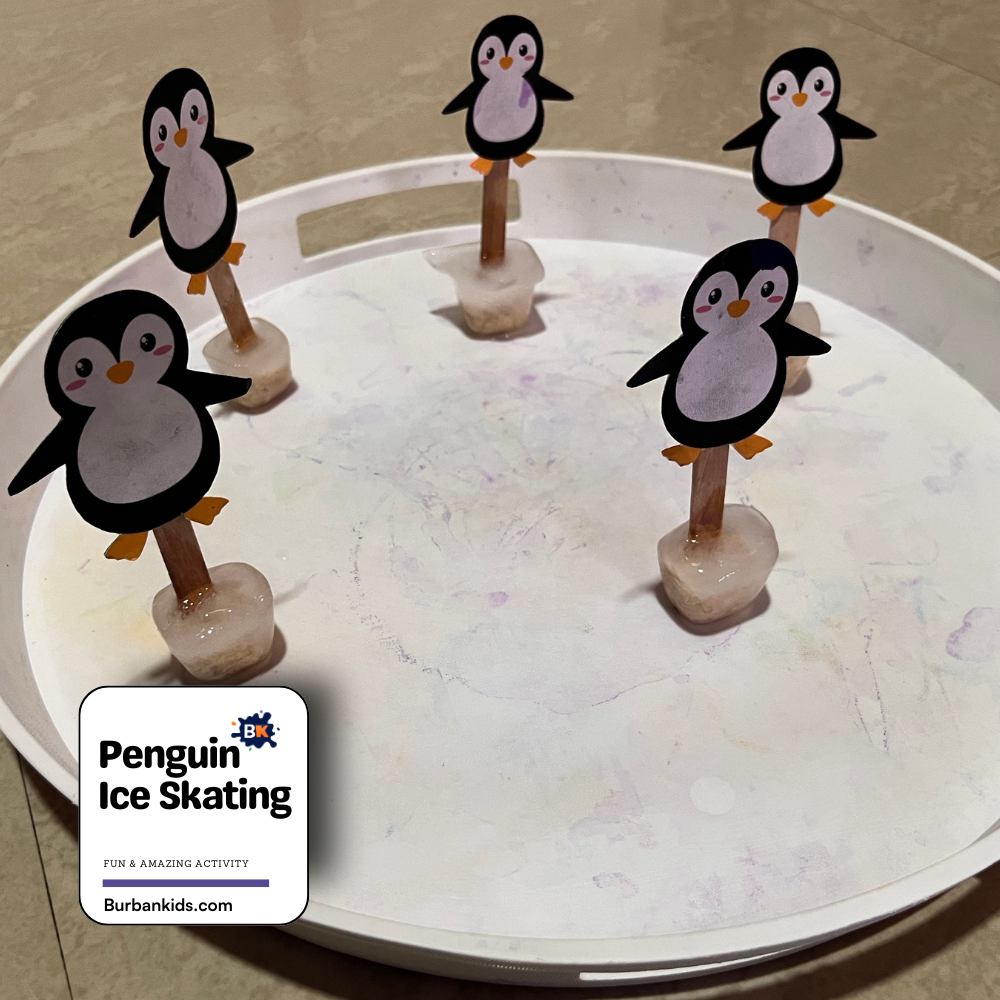Penguin Ice Skating Penguin Ice Skating