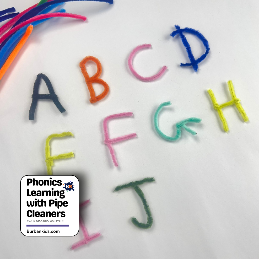 Phonics Learning with Pipe Cleaners Phonics Learning with Pipe Cleaners
