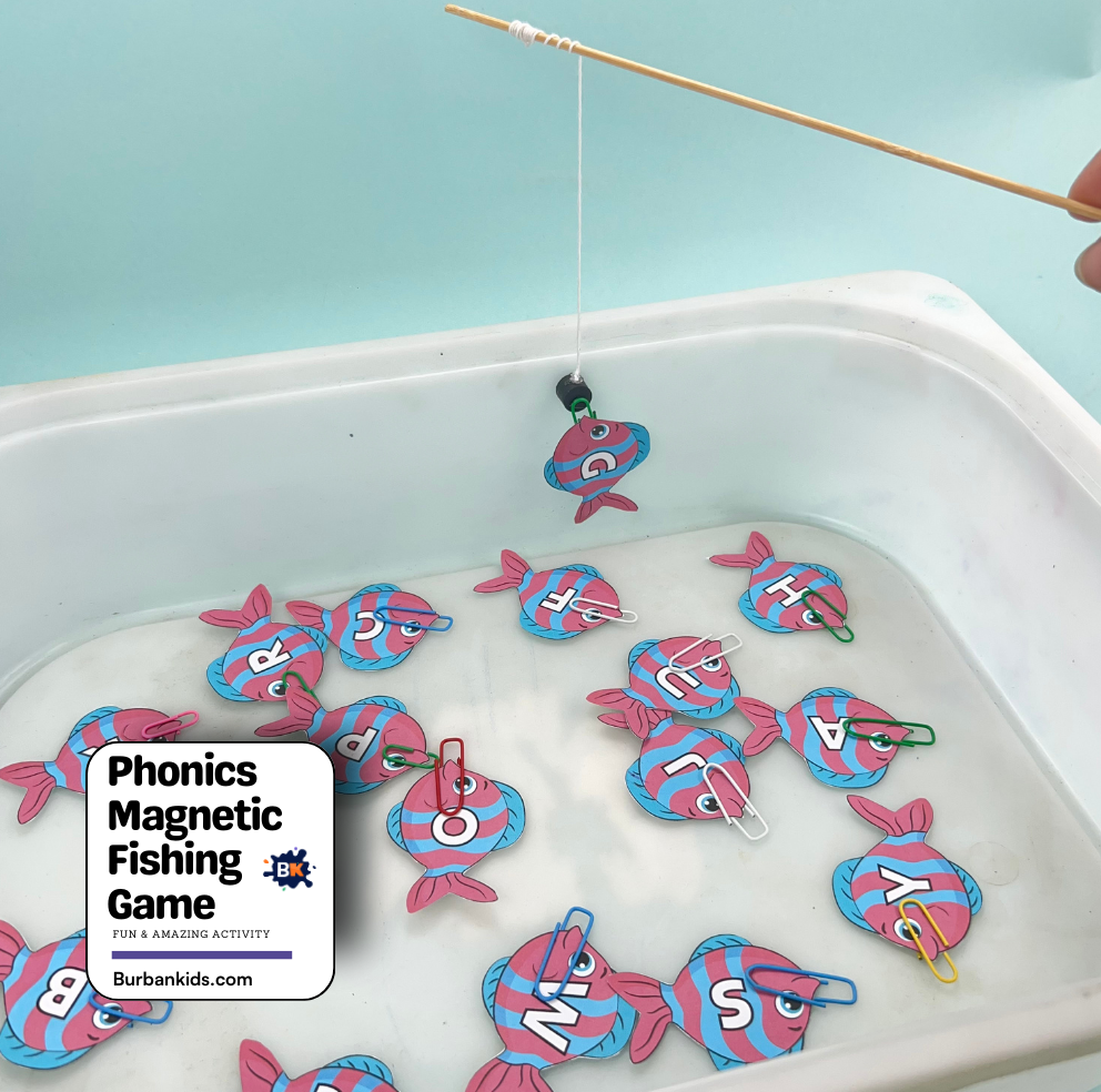 Phonics Magnetic Fishing Game Phonics Magnetic Fishing Game