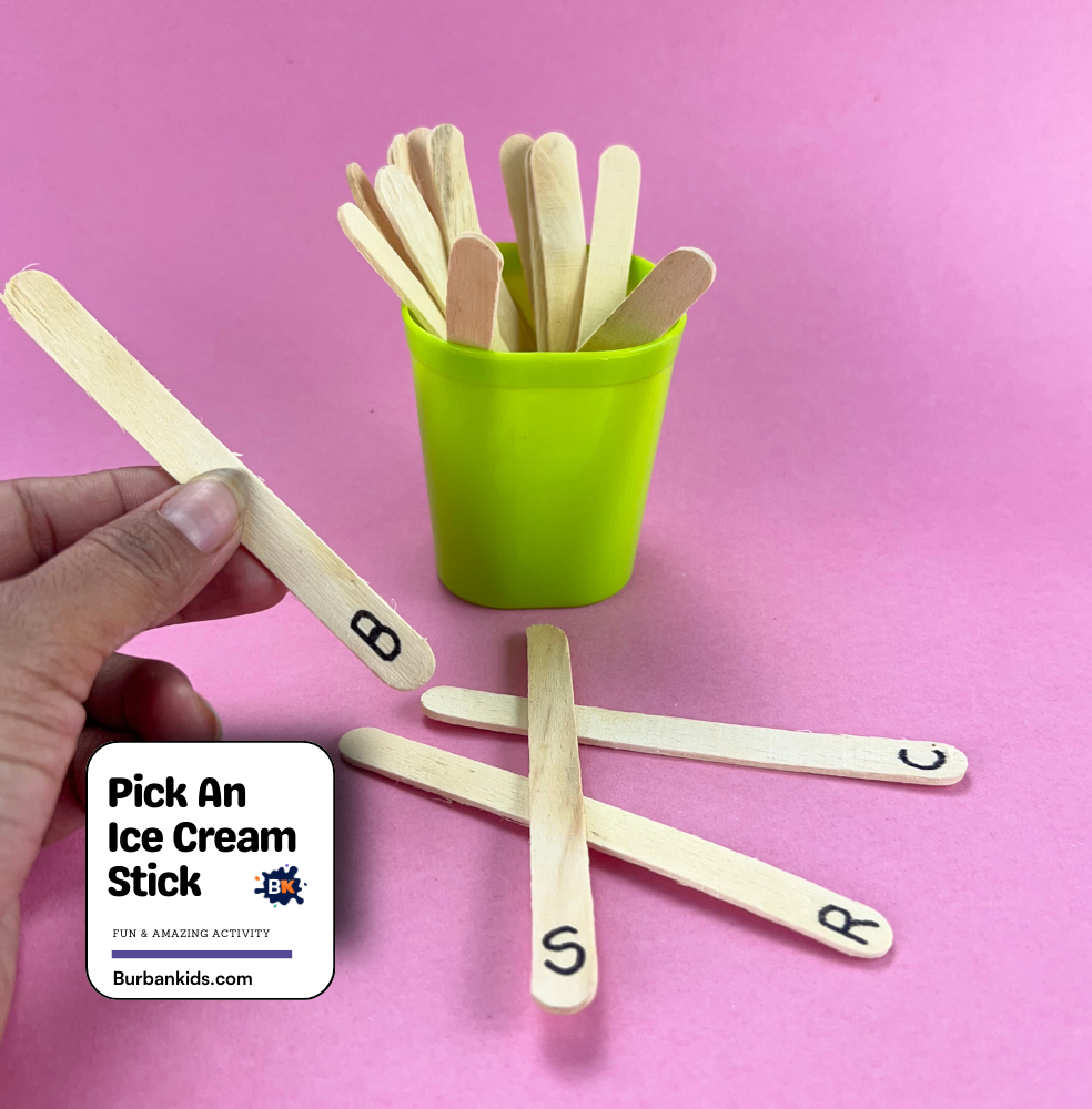 Pick An Ice Cream Stick Pick An Ice Cream Stick