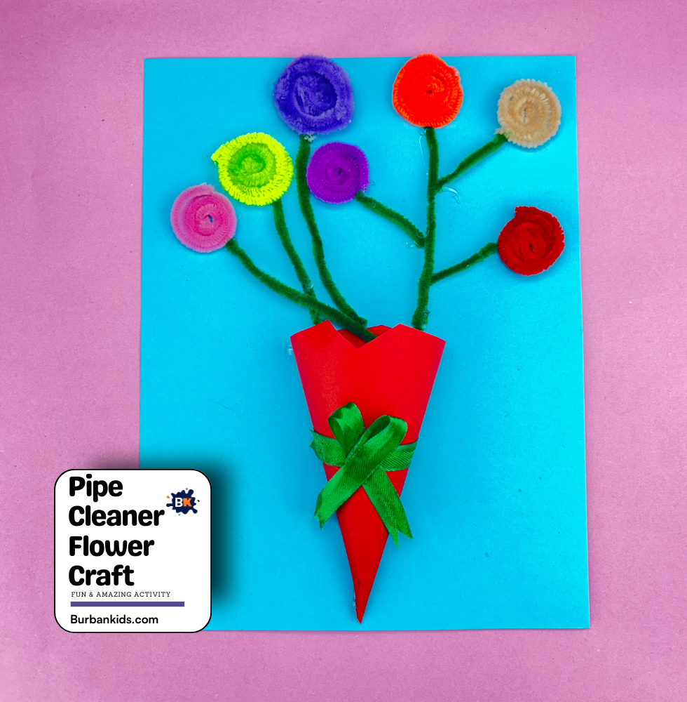 Pipe Cleaner Flower Craft Pipe Cleaner Flower Craft