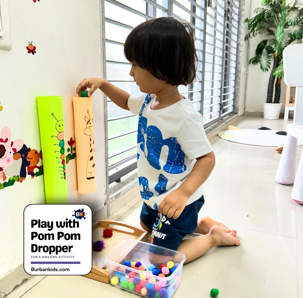 Play with Pom Pom Dropper Play with Pompom Dropper