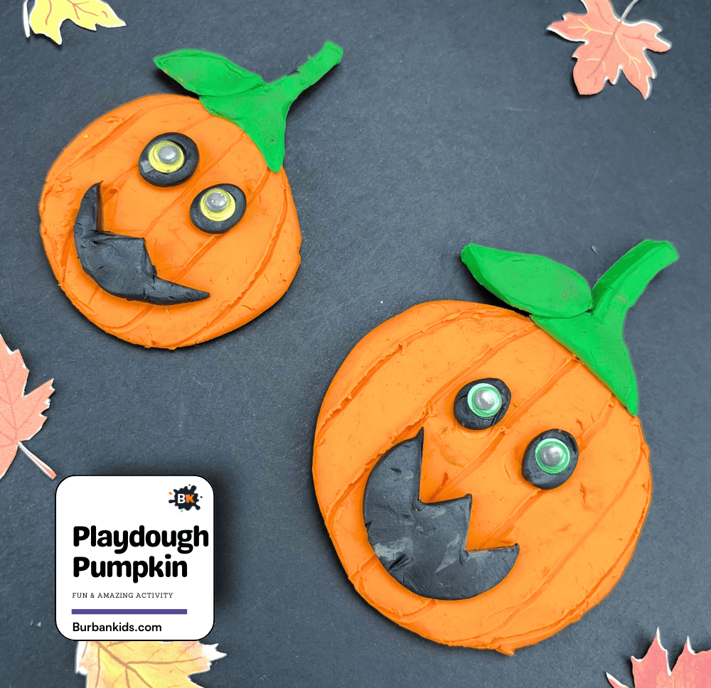 Playdough Pumpkin Activity