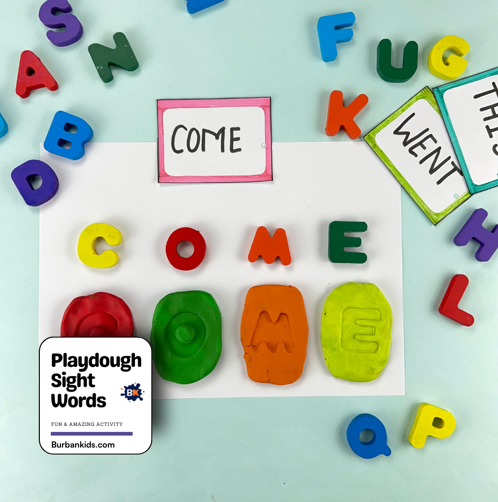 Playdough Sight Words Playdough Sight Words