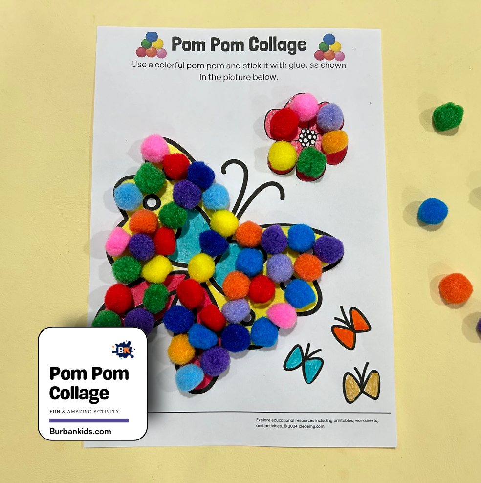 Pom Pom Collage Pom Pom Collage