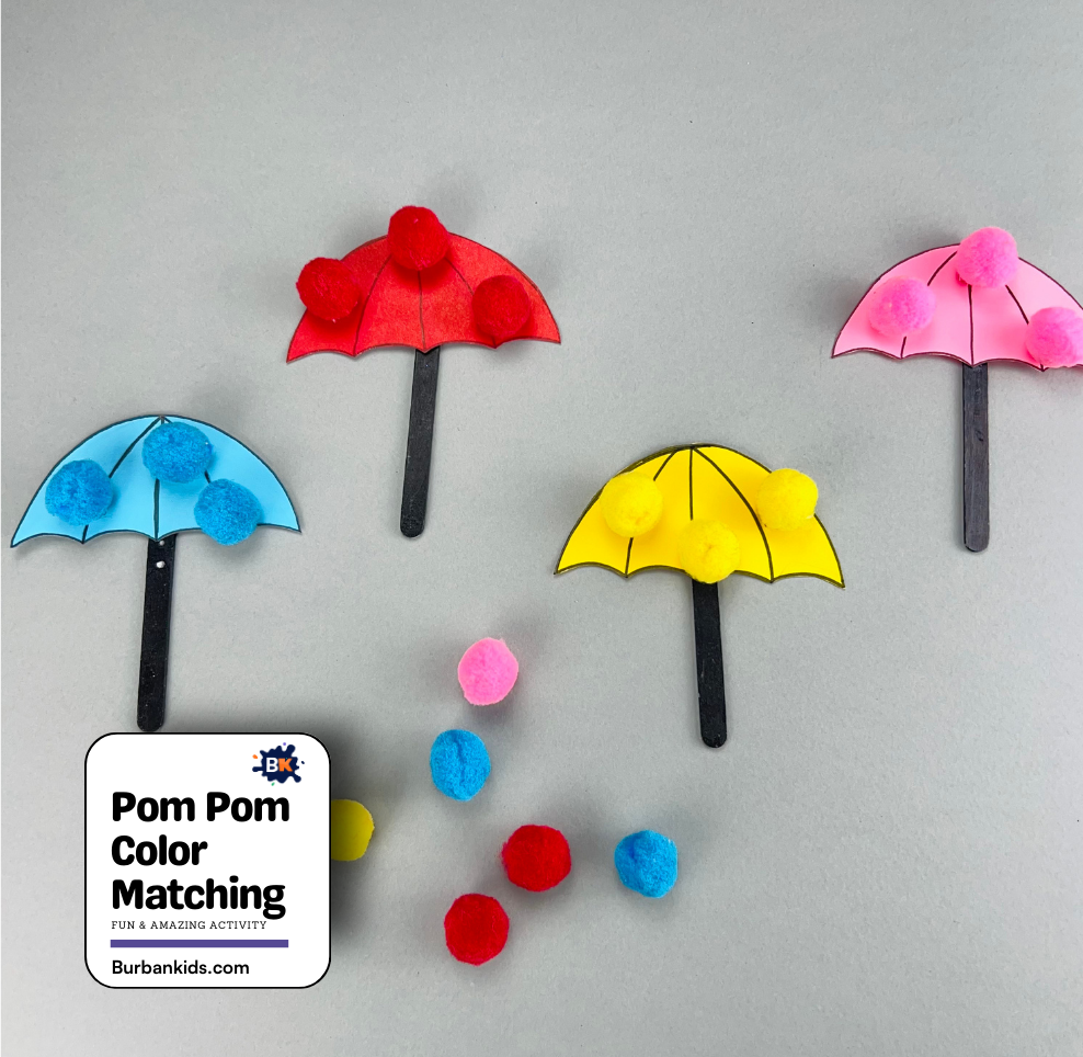 Pom Pom Color Matching Pom Pom Color Matching