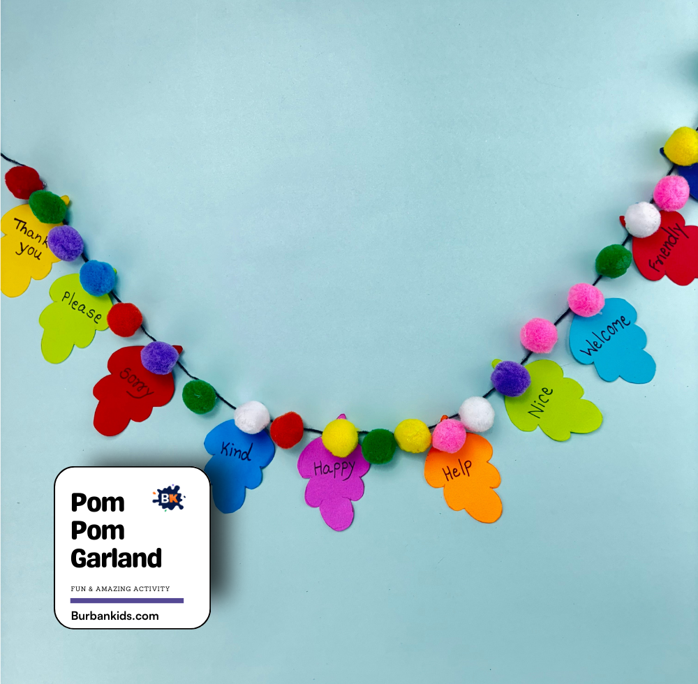 Pom Pom Garland Pom Pom Garland