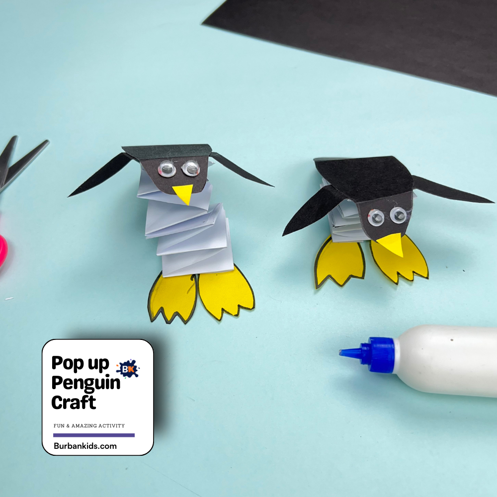 Pop up Penguin Craft Pop up Penguin Craft