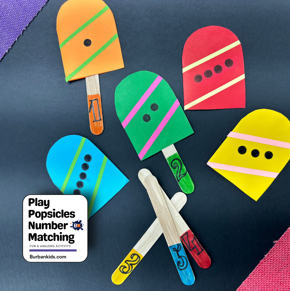 Popsicles Number Matching Popsicles Number Matching