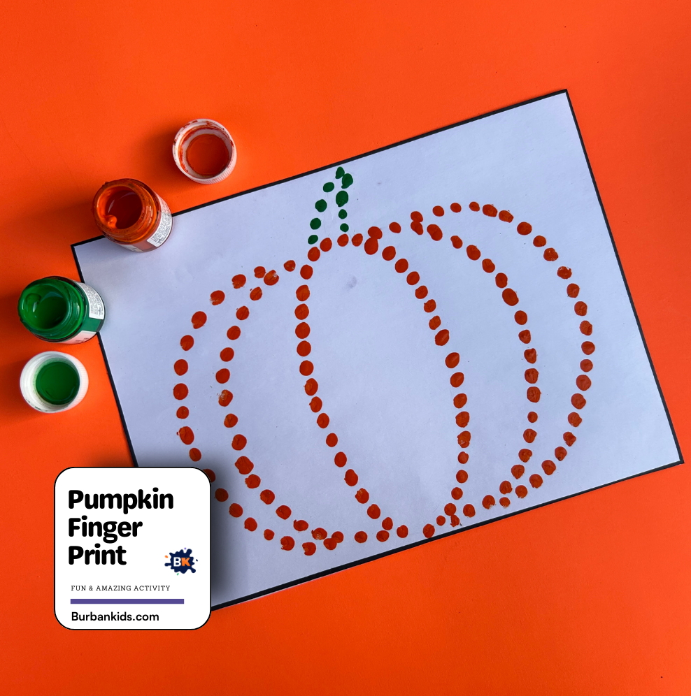 Pumpkin Finger print Fingerprint Pumpkin Art