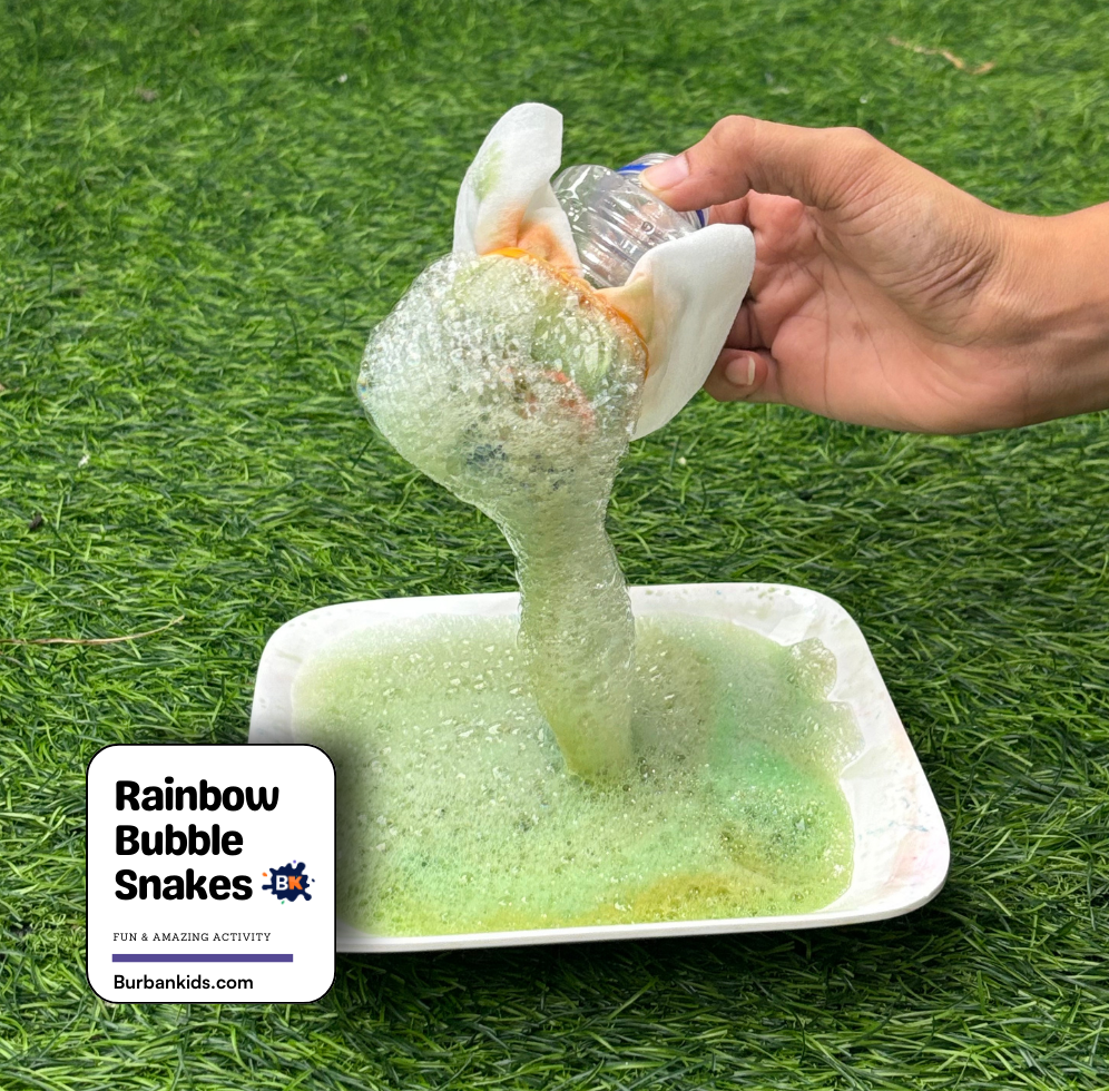 Rainbow Bubble Snakes Rainbow Bubble Snakes