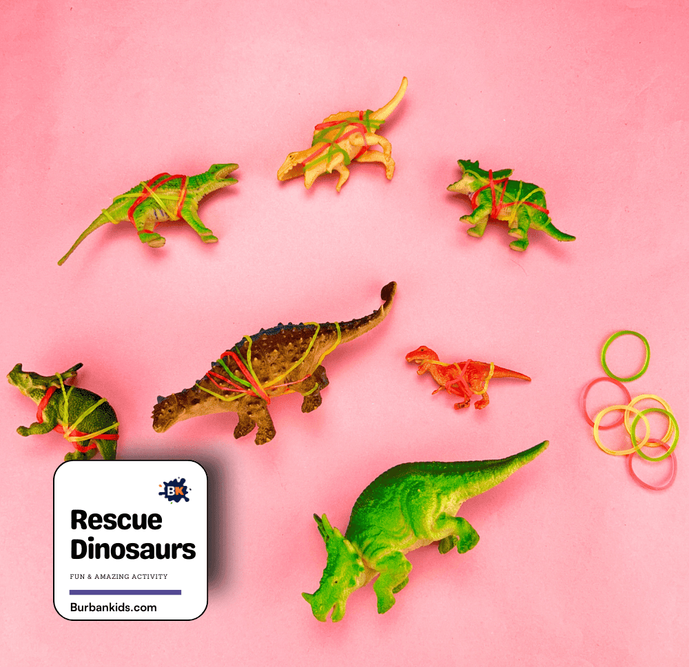 Rescue Dinosaurs Activity