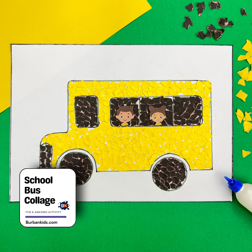School Bus collage School Bus collage