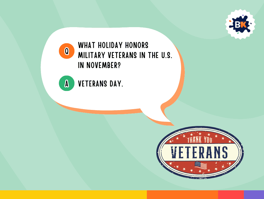 Smart November Trivia Questions For Kids