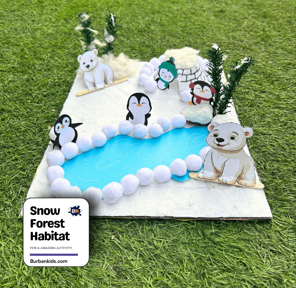 Snow Forest Habitat Activity