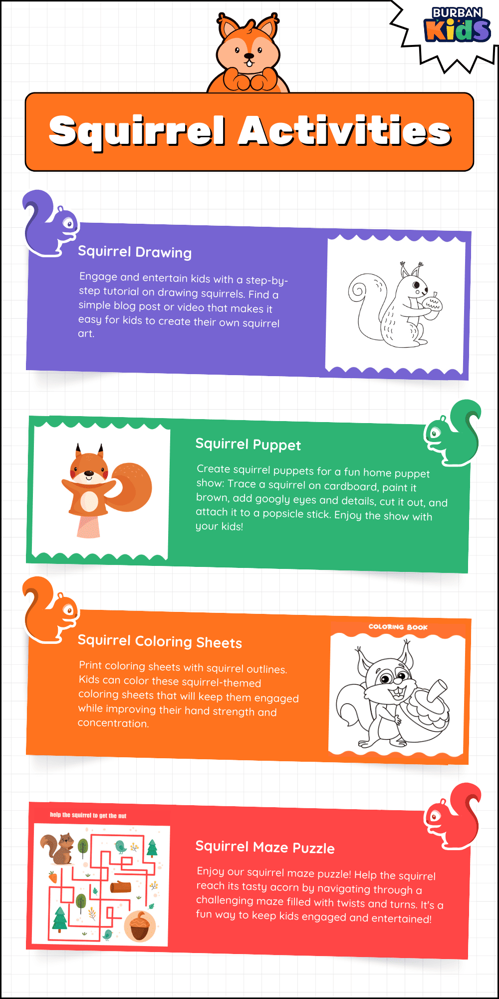 Squirrel Activities Squirrel Activities