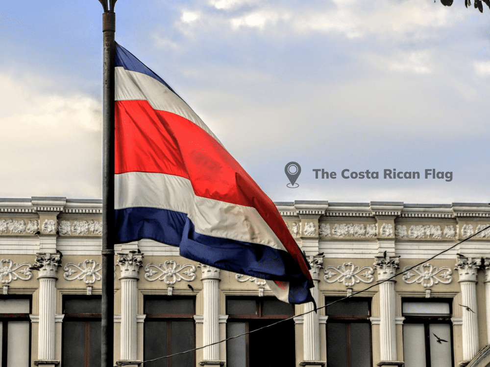 The Costa Rican Flag The Costa Rican Flag