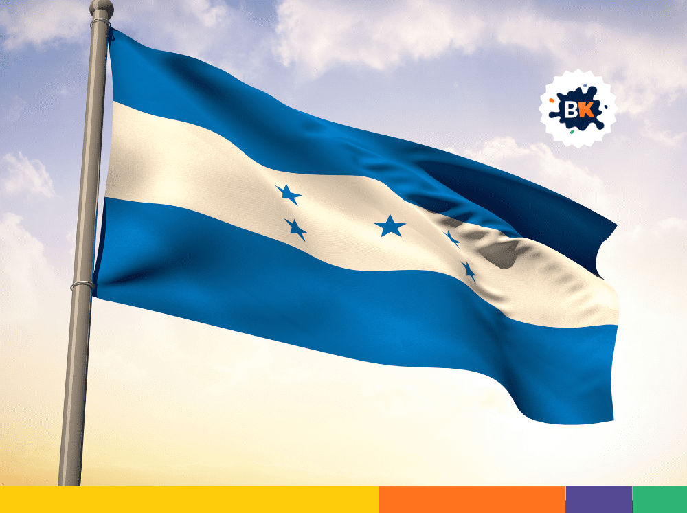 The Flag Of Honduras The Flag Of Honduras
