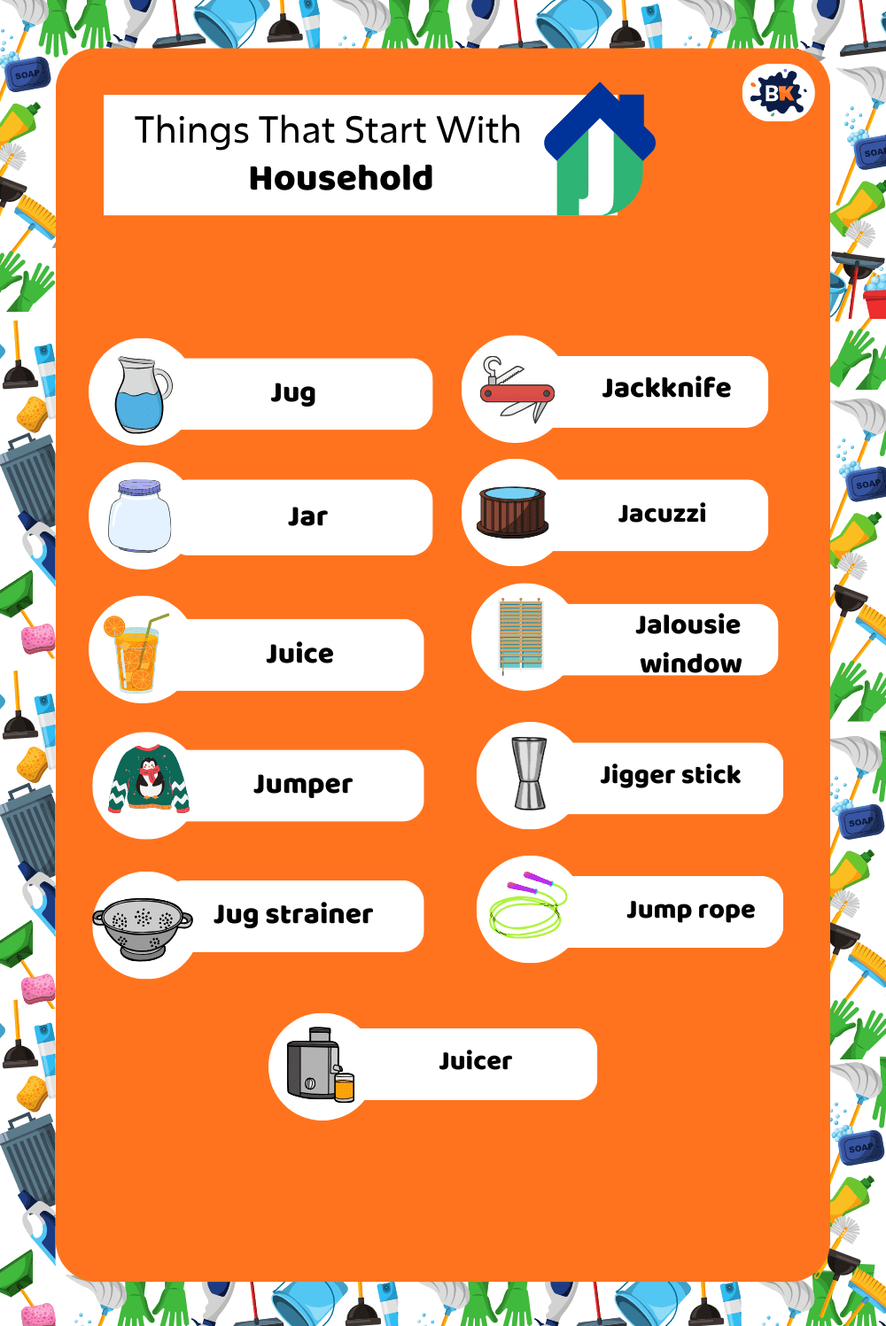 Things That Start With J