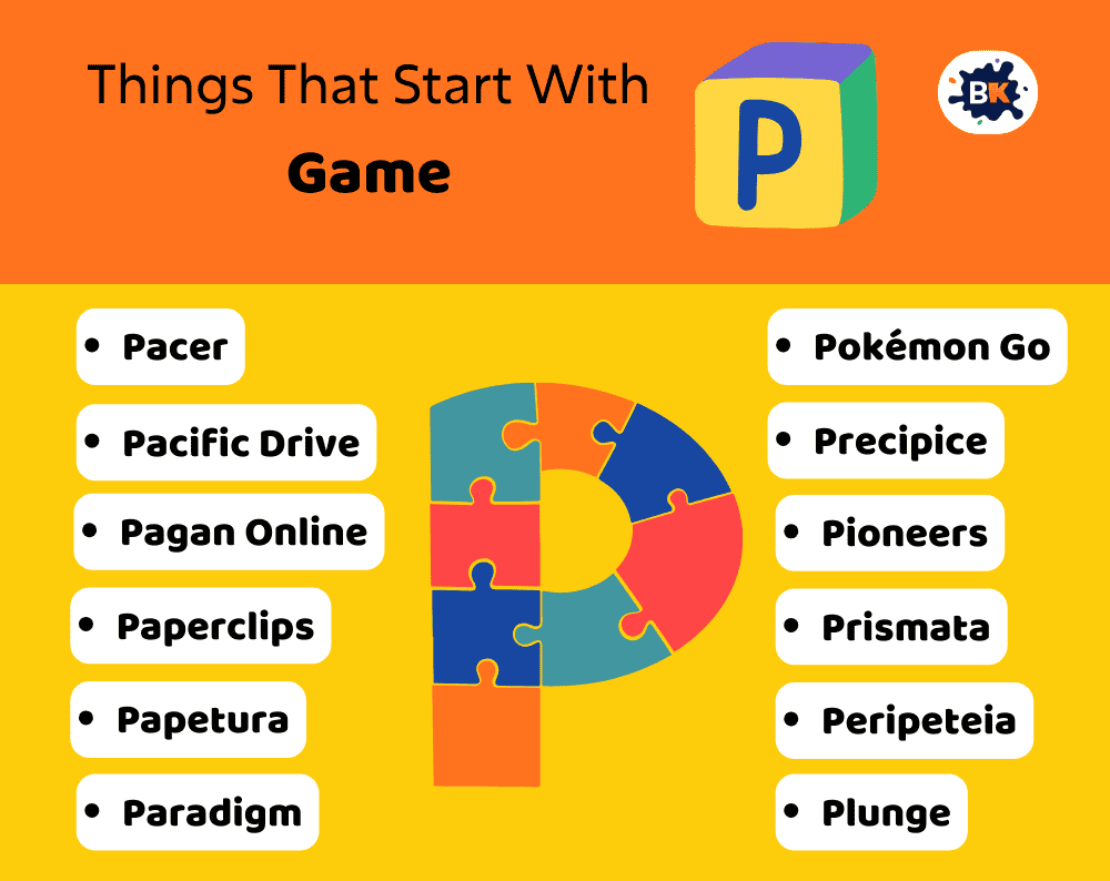 Things That Start With P