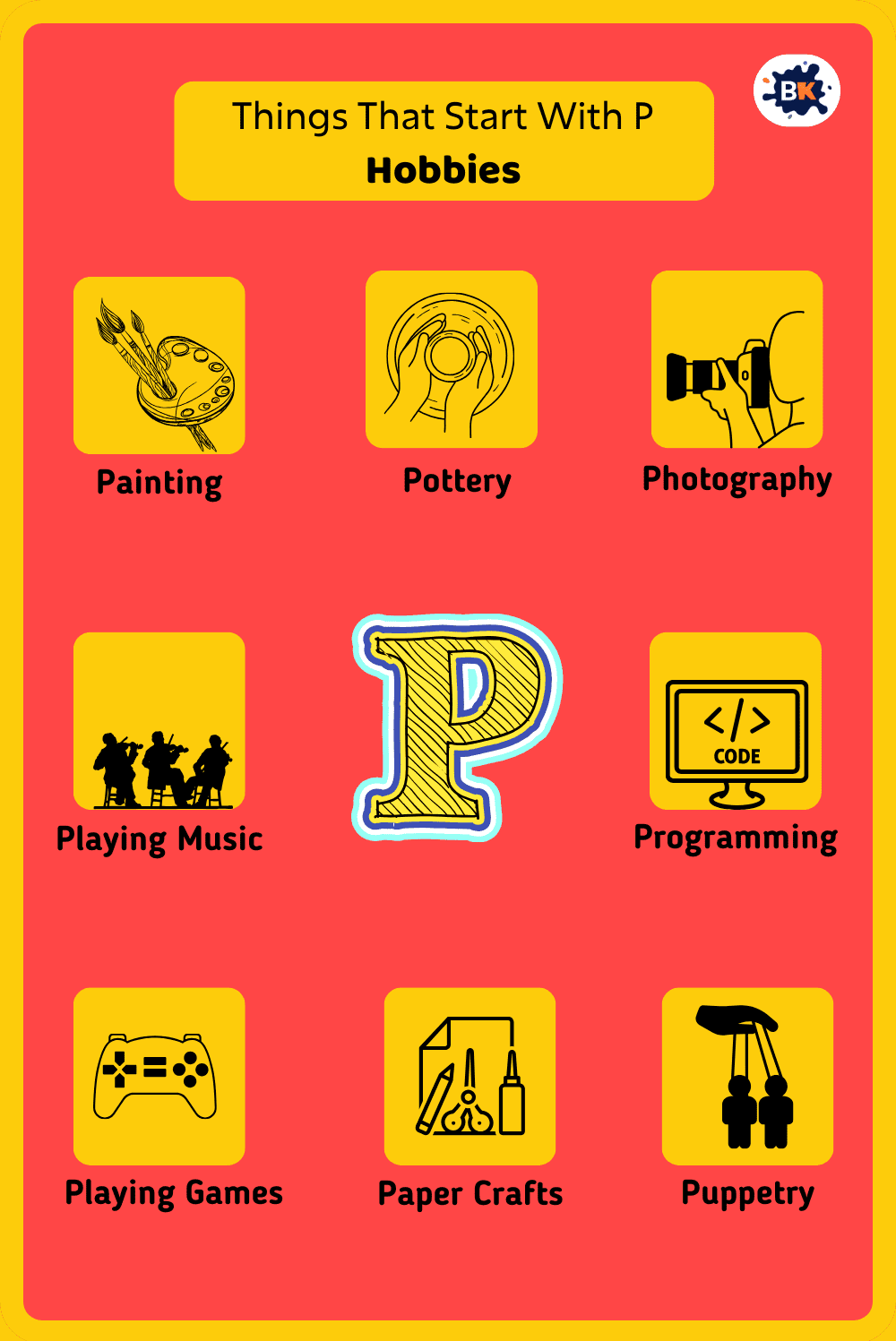 Things That Start With P
