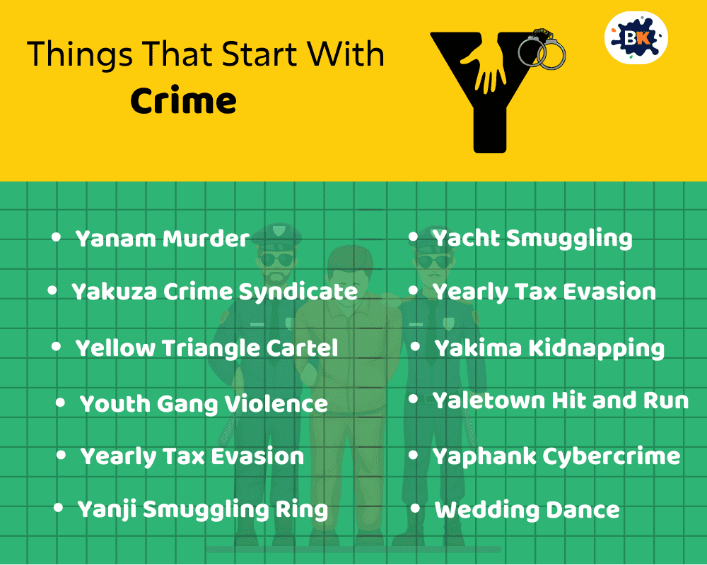 Things That Start With Y