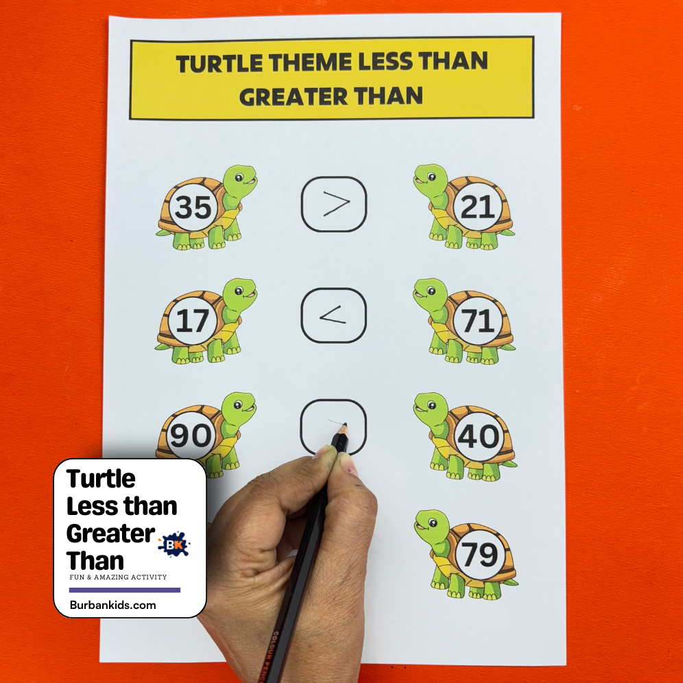 Turtle Less than Greater Than Turtle Less than Greater Than