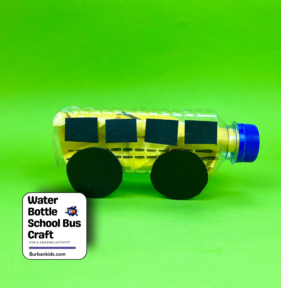 Water Bottle School Bus Craft Water Bottle School Bus Craft