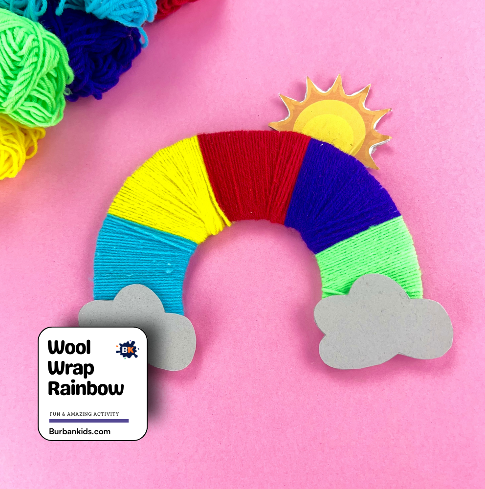 Wool Wrap Rainbow Wool Wrap Rainbow