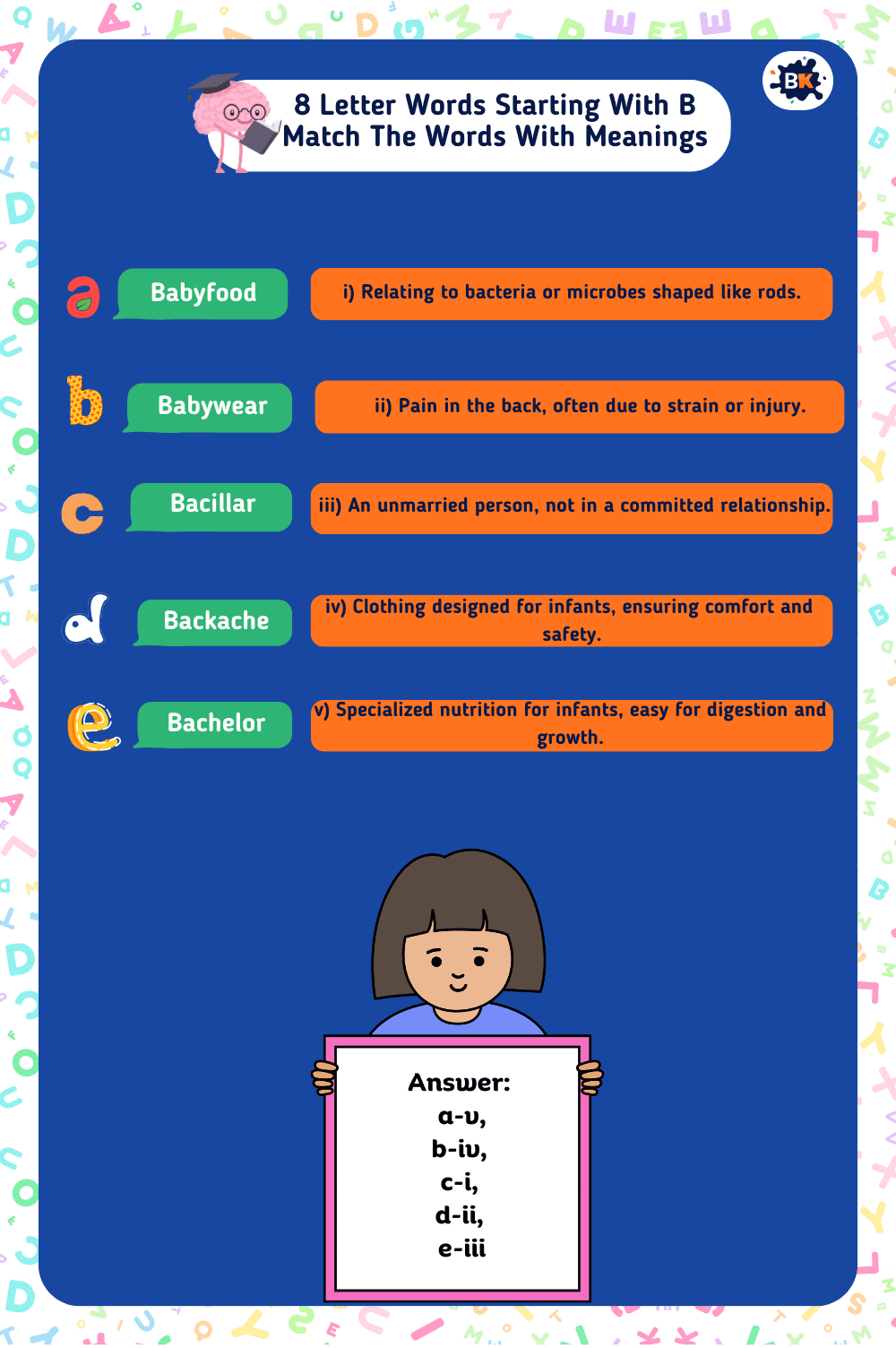 Amazing Word Matching Activity For Kids Amazing Word Matching Activity For Kids